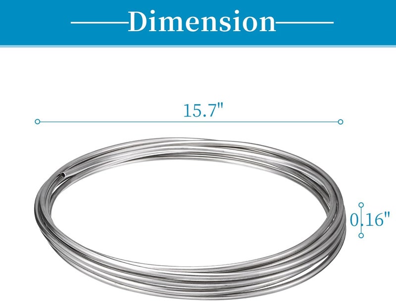 Vigorous Stainless Steel Tubing Coil, 3/8" x 25Ft, 304 Grade - Image 3